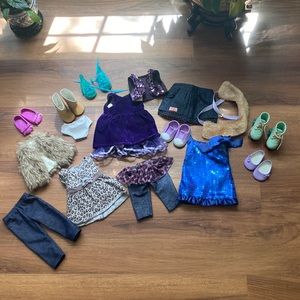 Our Generation Doll Clothing Lot